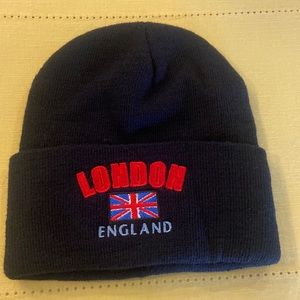 100% acrylic London England Cap
